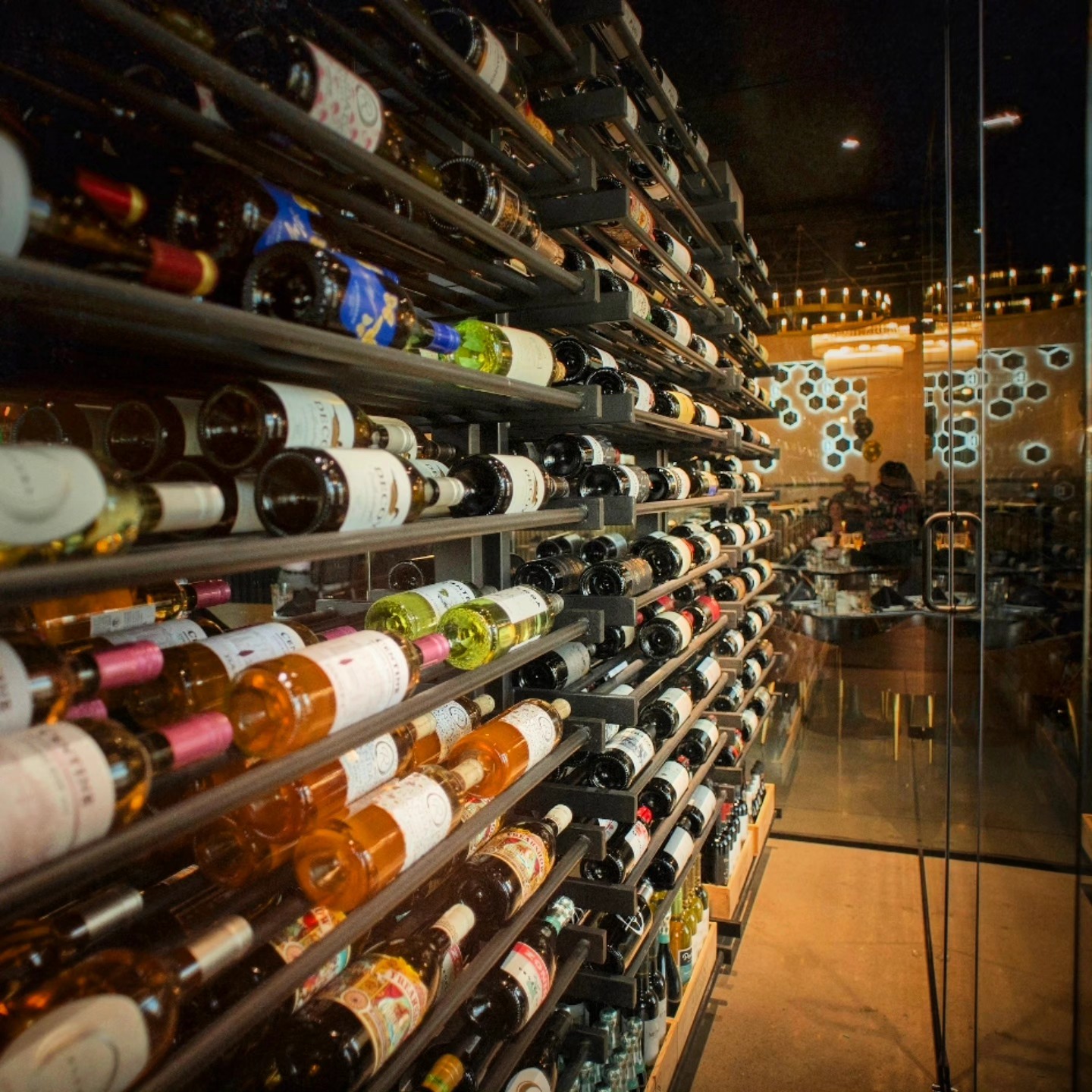 Wine cellar and bar at Colmena